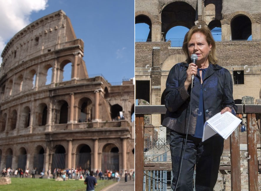 Alfonsina Russo, the director of the Colosseum