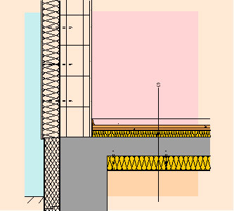 Под с изолация ISOVER с плоскости от пресована дървесина (ПДЧ) върху мазе