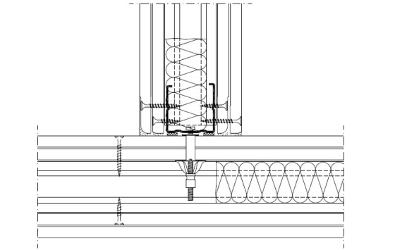 Т-връзка с дюбел за кухо пространство