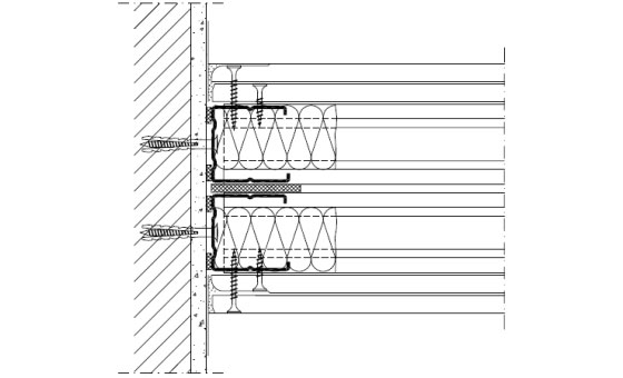 Връзка с масивна стена 3