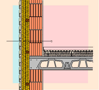 Вентилирана фасада с ламелна фасадна обшивка COLOROC