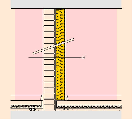 Предстенна обшивка с метална щендерна конструкция с изолация ISOVER