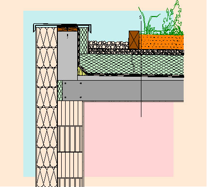 Топлоизолация на плосък покрив с ISOVER с озеленяване